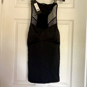 MICHI activewear “Radiate” tank in black size M